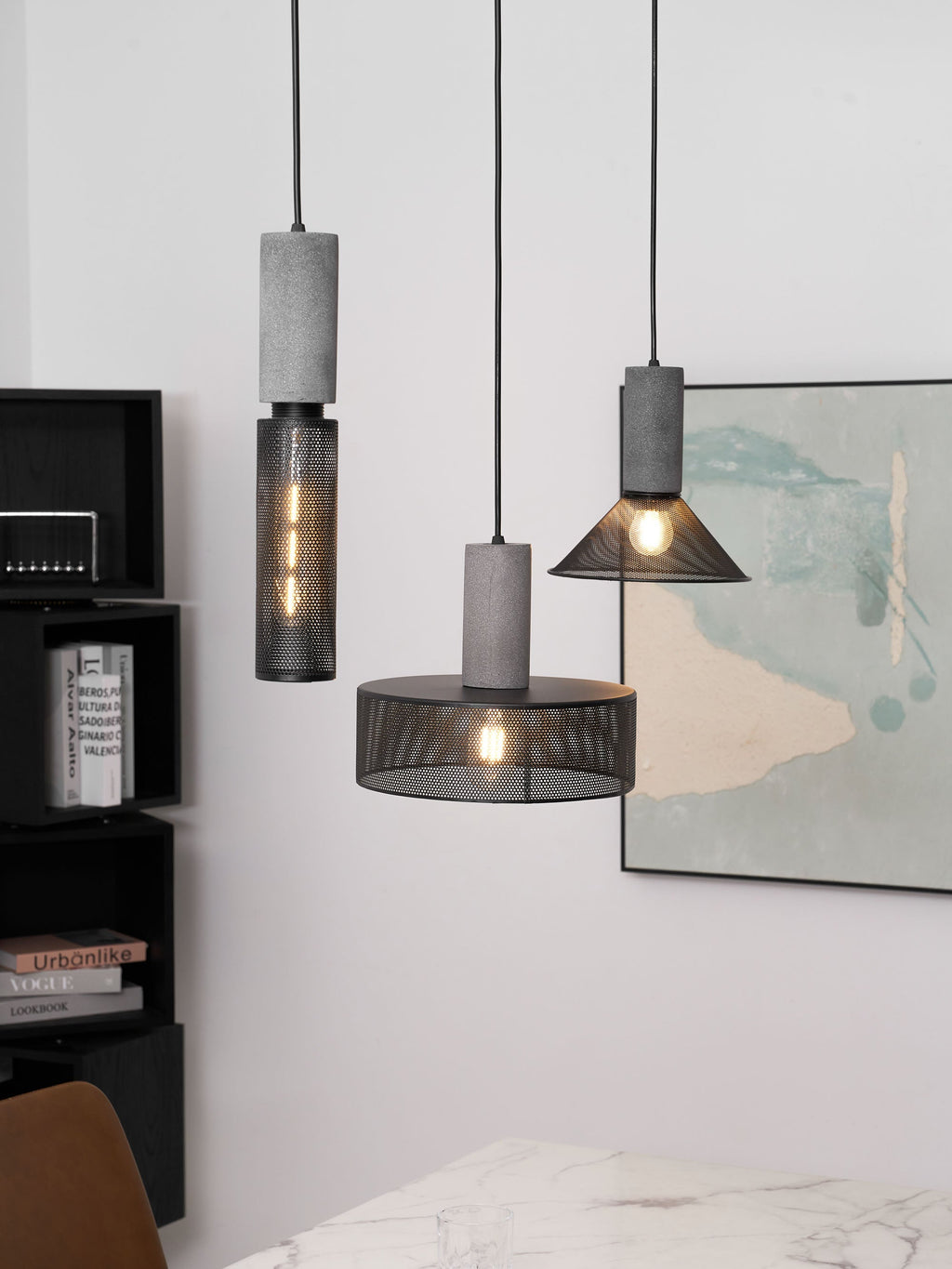 Mesh Cylinder Pendant Light | Ormexis