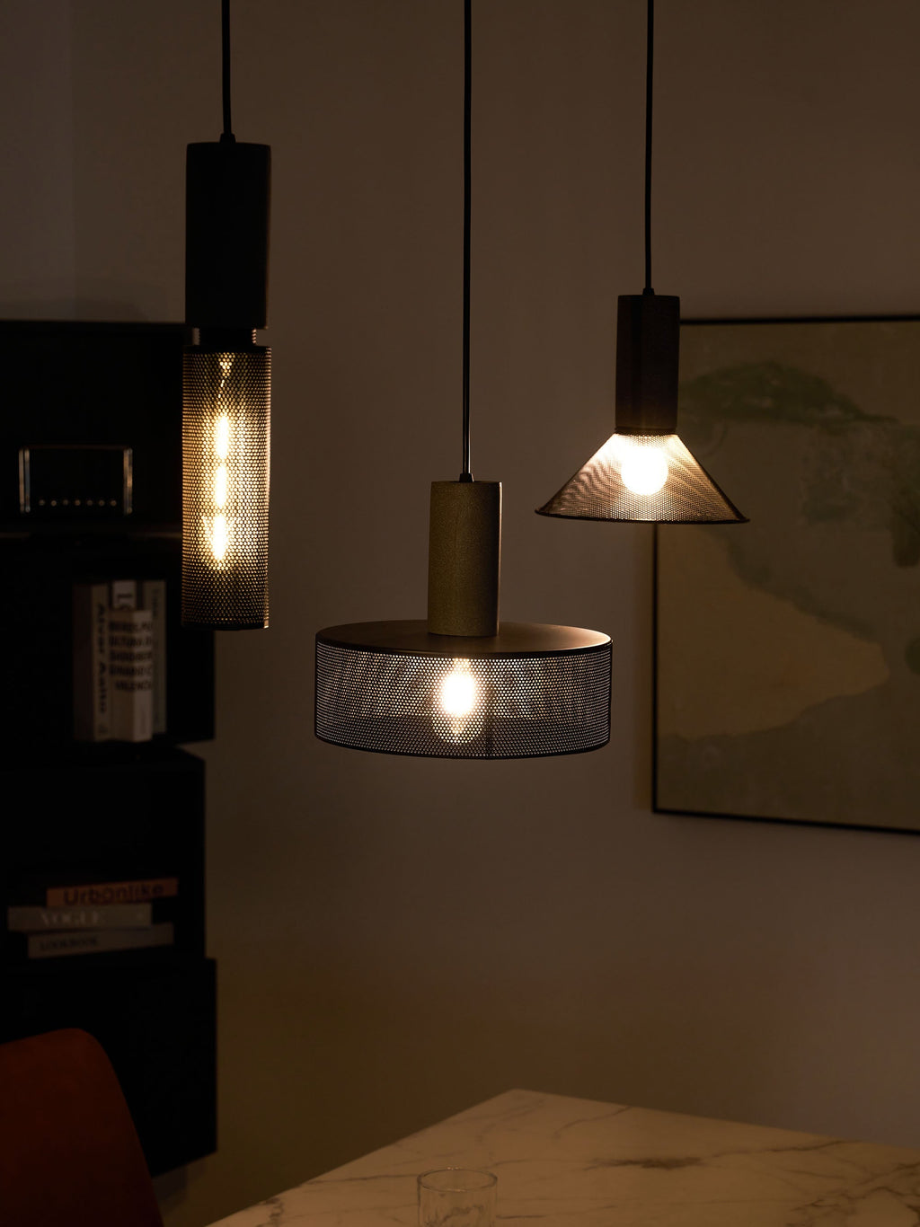 Mesh Cylinder Pendant Light | Ormexis