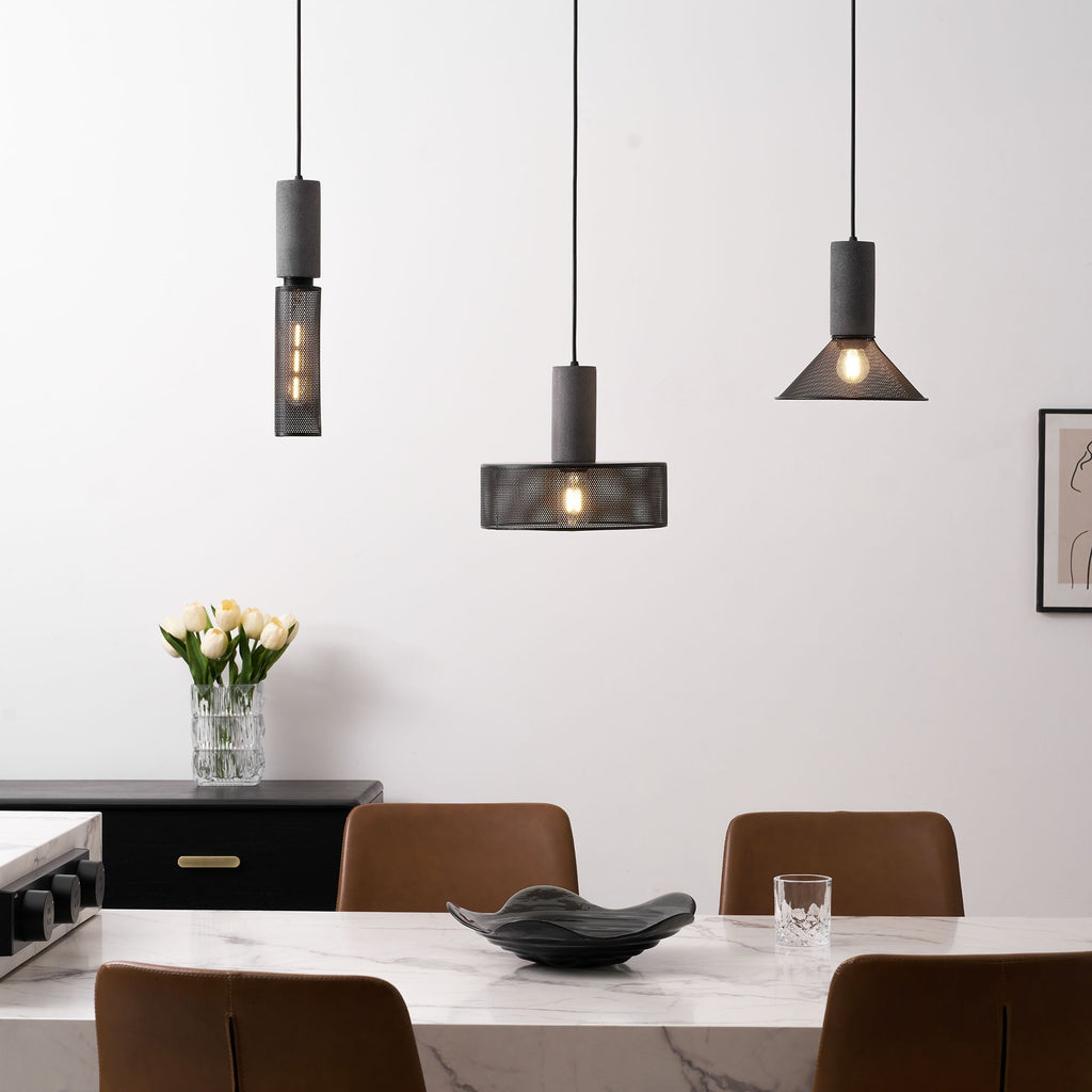 Mesh Cylinder Pendant Light | Ormexis