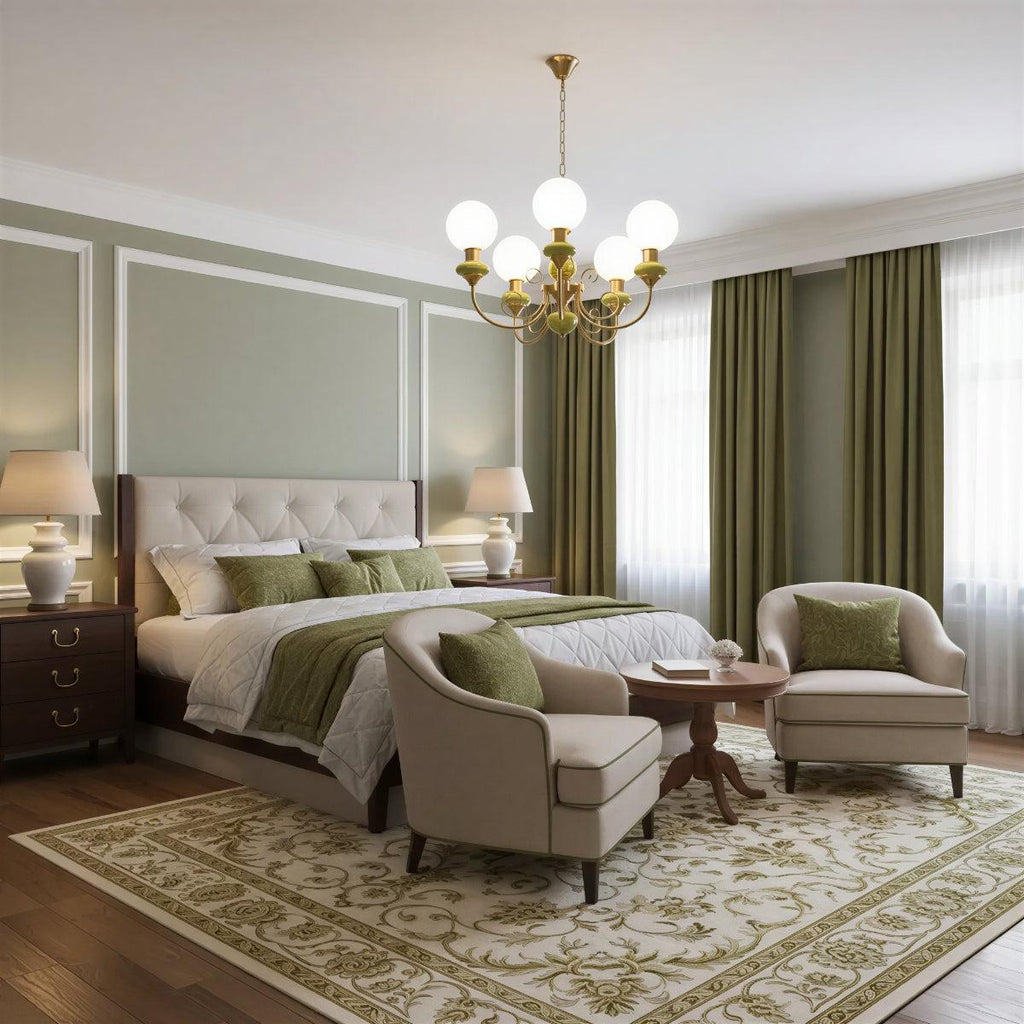 Pendelleuchte mit modernem Glaskugel-Design | Ormexis