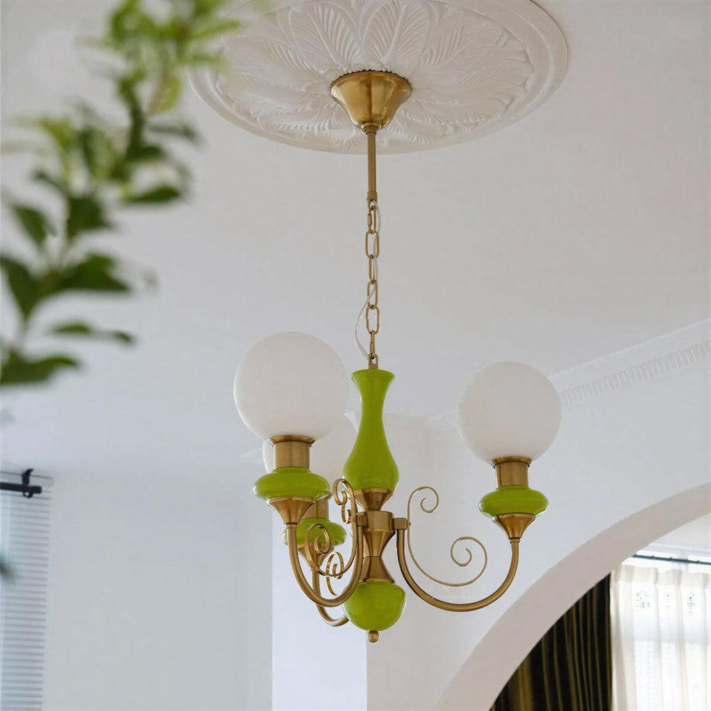 Pendelleuchte mit modernem Glaskugel-Design | Ormexis