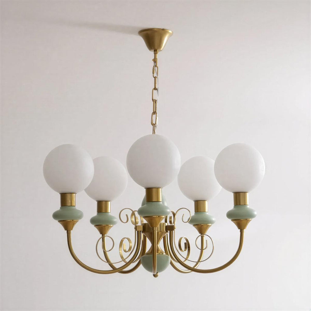 Pendelleuchte mit modernem Glaskugel-Design | Ormexis