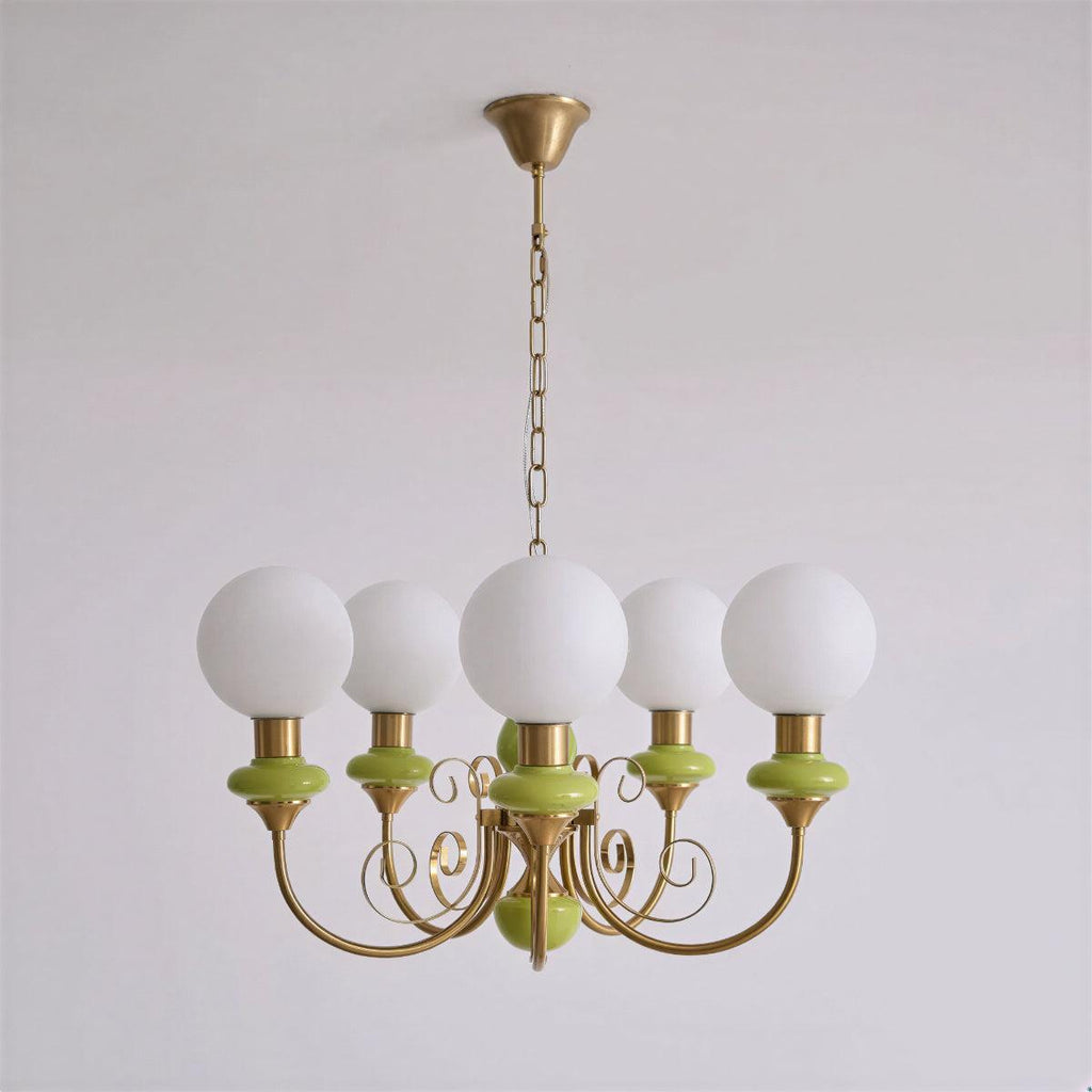 Pendelleuchte mit modernem Glaskugel-Design | Ormexis