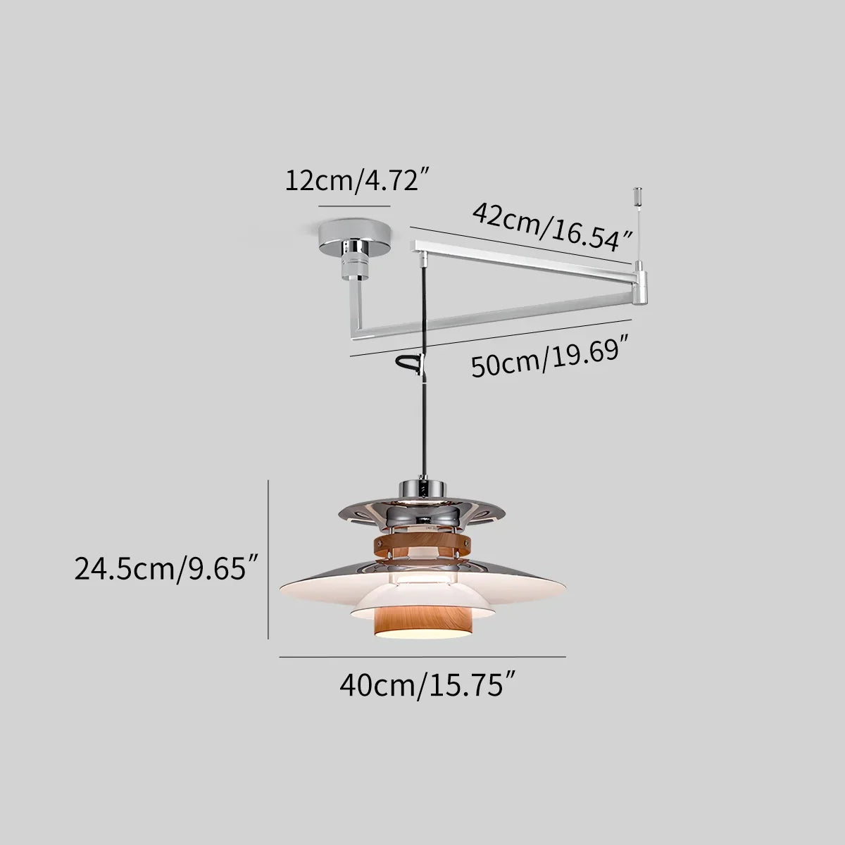 Suspension style UFO Mercero pour cuisine et salle à manger