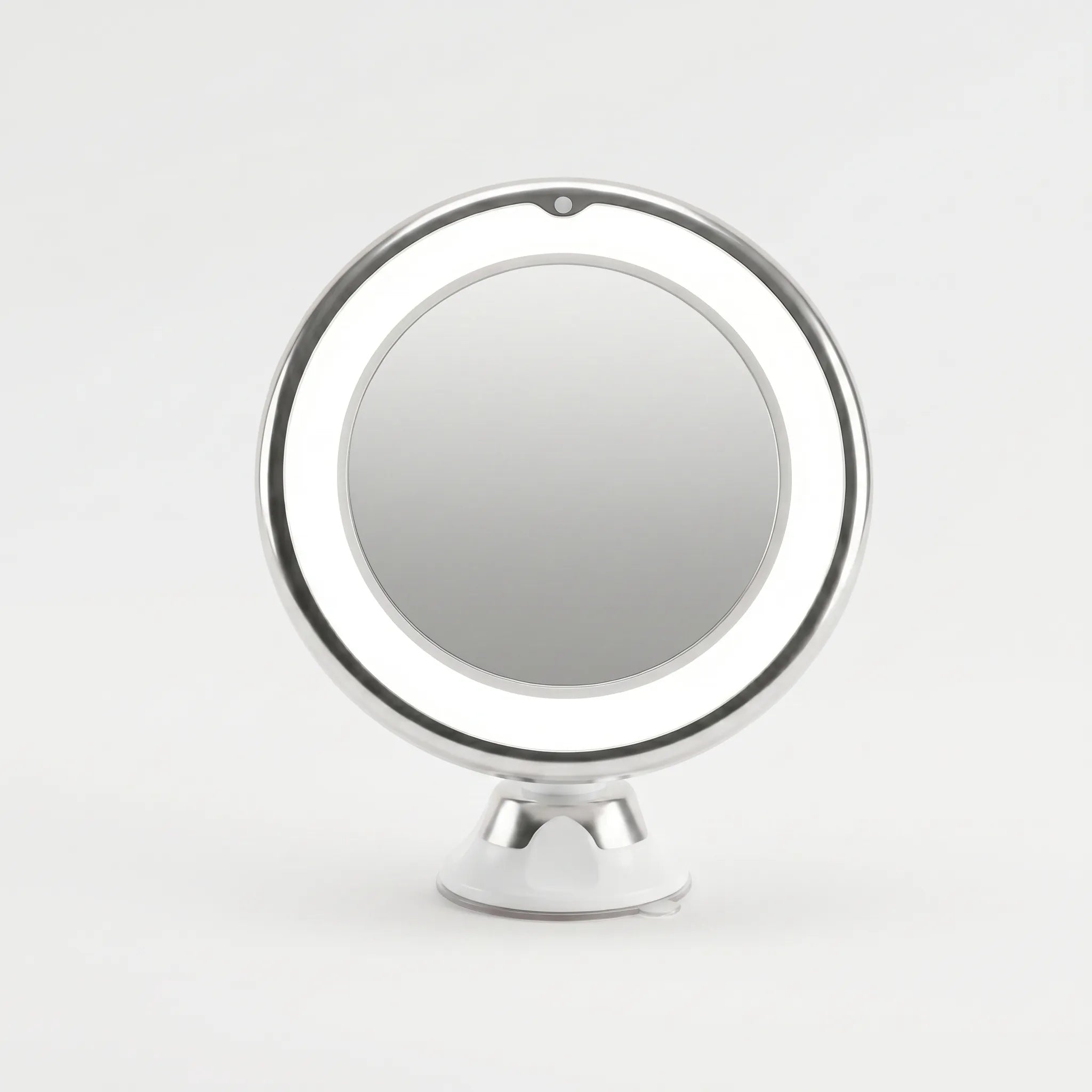 LED Illuminated Magnifying Mirror -  Applying Detailed Makeup - Ormexis