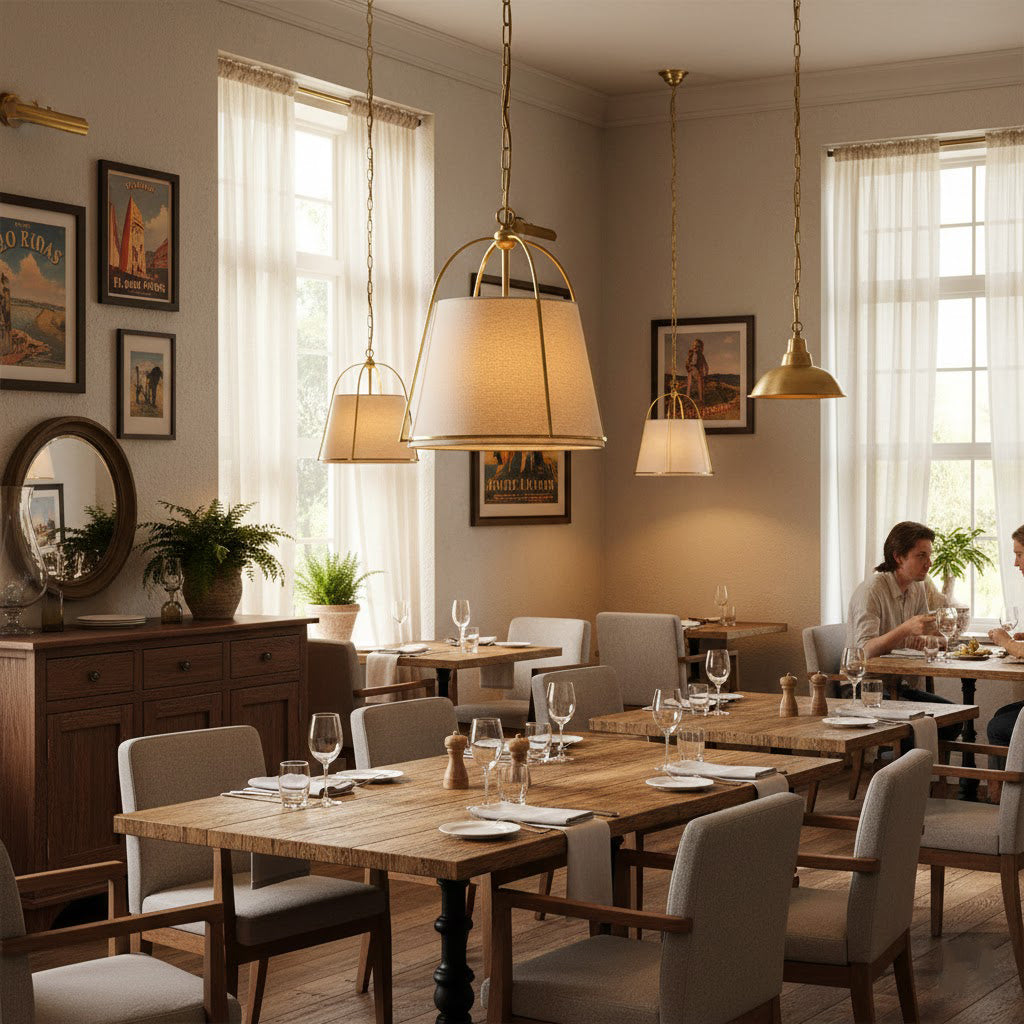 Transitional Elegant Pendant Light | Ormexis