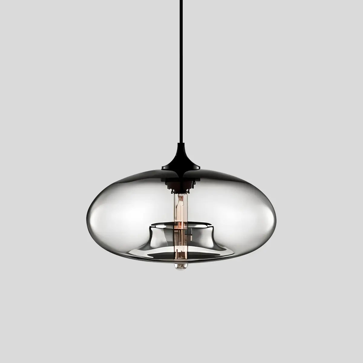 Vivid Glass Pendant Fixture for Dining Room Decor Accent