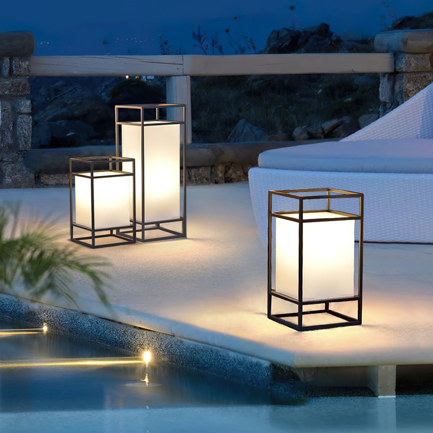 Architectural Box Lantern Light | Ormexis
