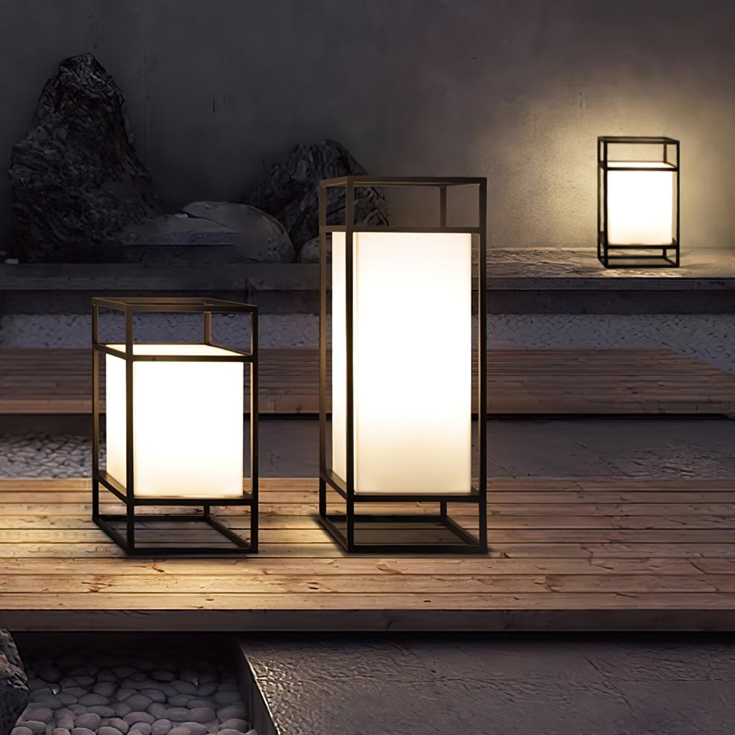 Architectural Box Lantern Light | Ormexis