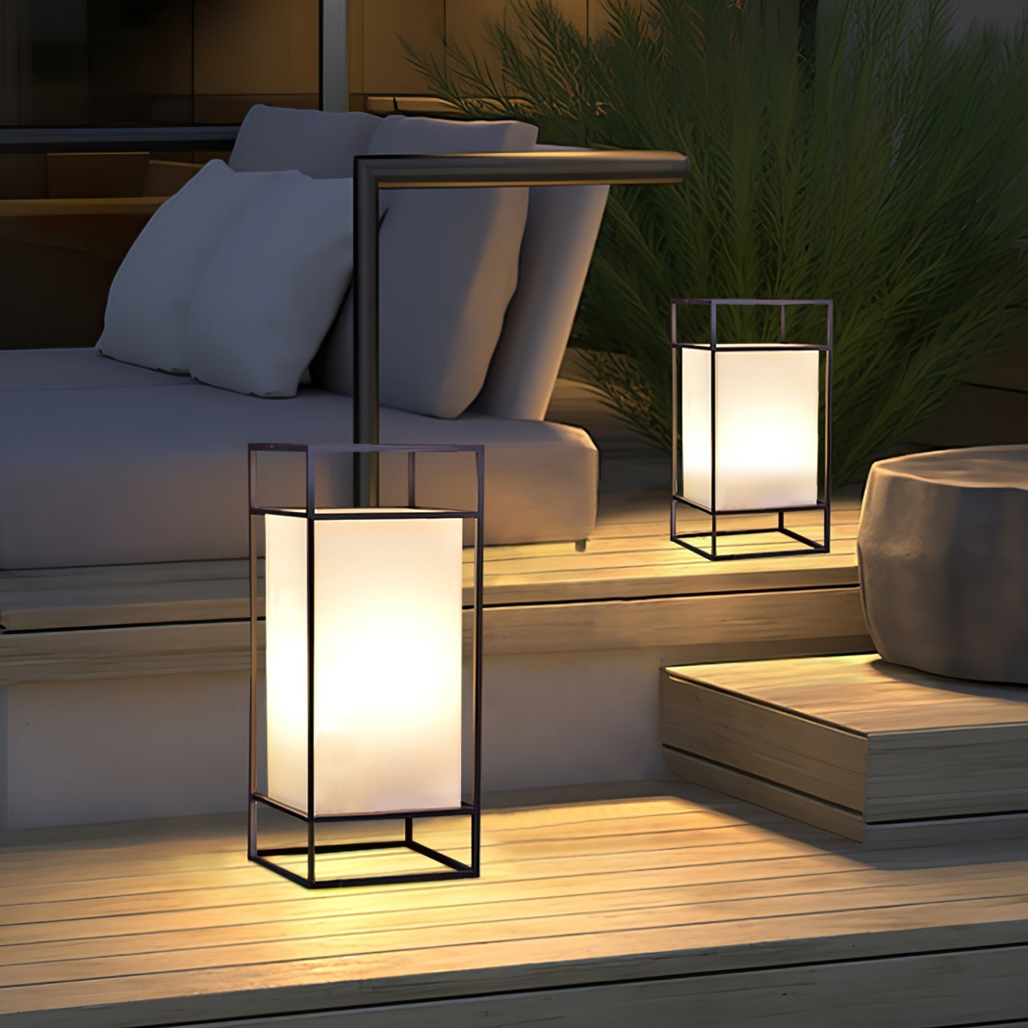 Architectural Box Lantern Light | Ormexis