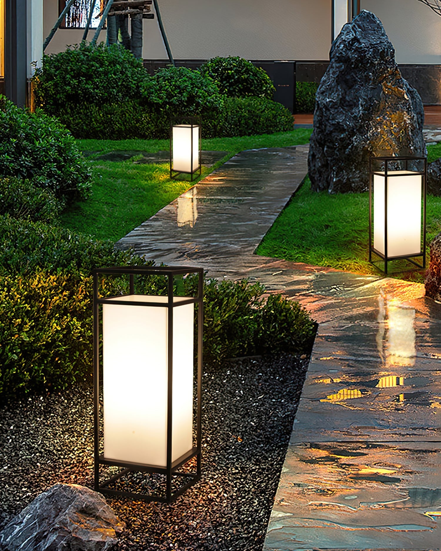 Architectural Box Lantern Light | Ormexis