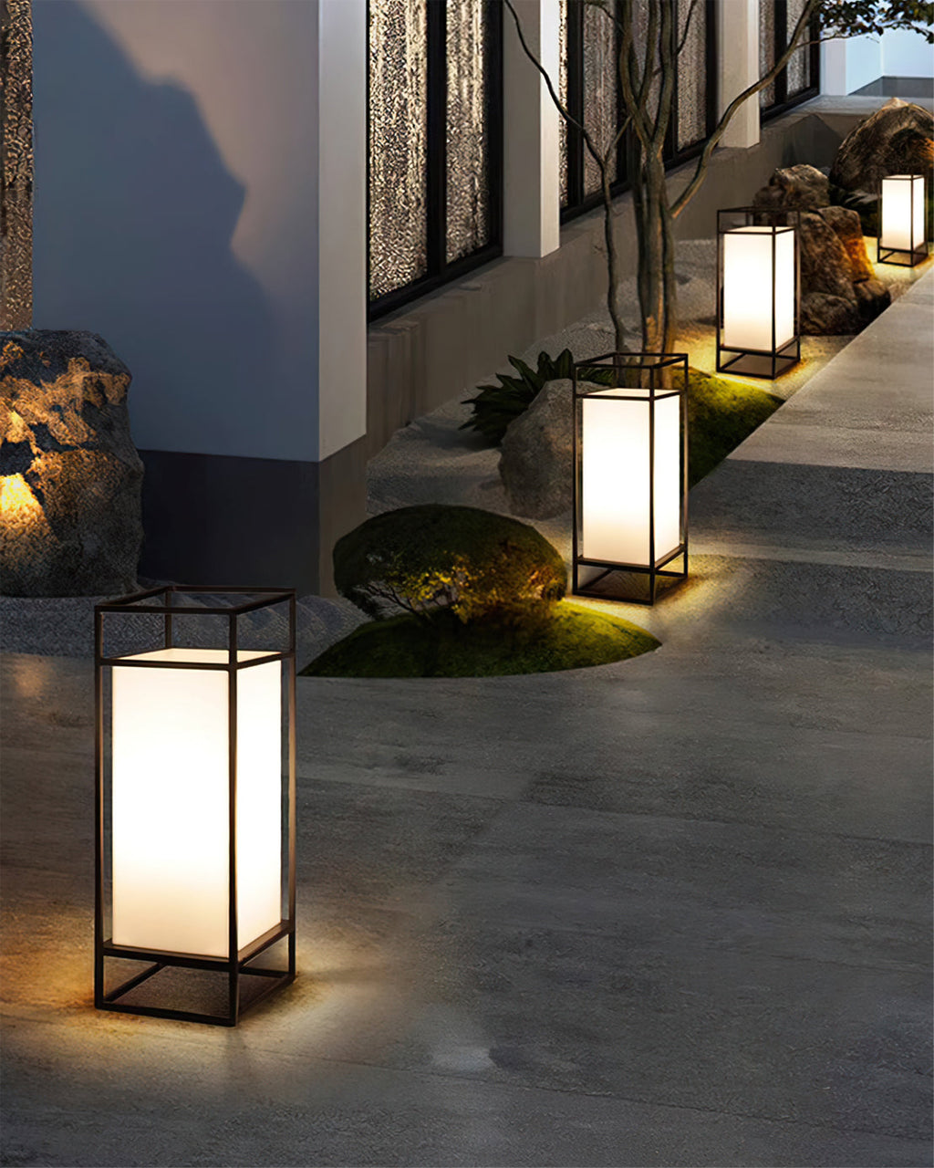 Architectural Box Lantern Light | Ormexis