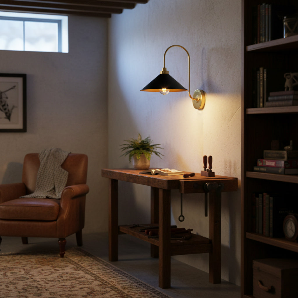 Nástěnné svítidlo Arden Tapered | Ormexis