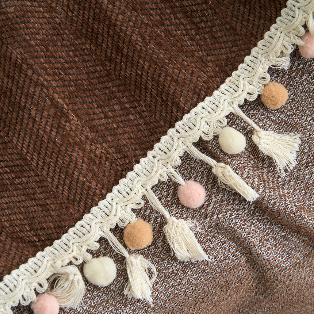 Herringbone Tassel Sofa Cover | Ormexis