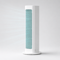 Efficient Airflow From A Compact Tower Fan With Oscillation