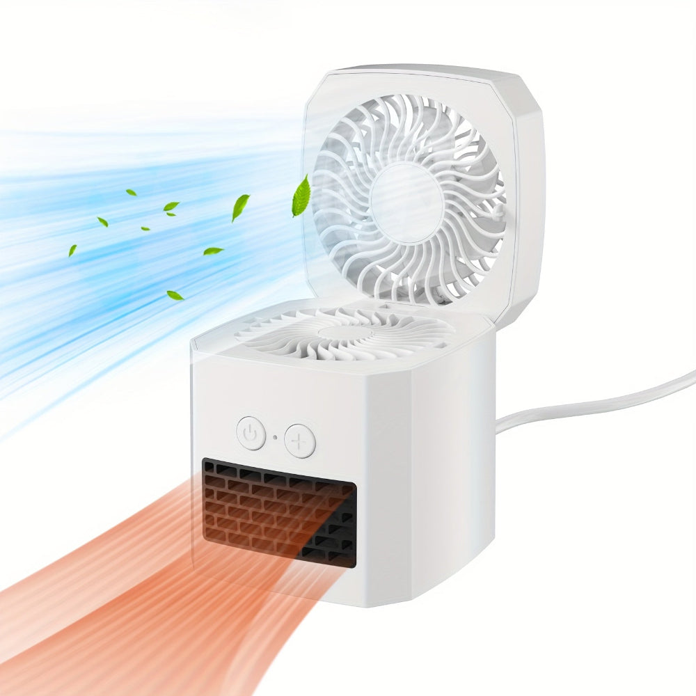 Efficient All-Season Heater And Cooling Fan For Year-Round Comfort