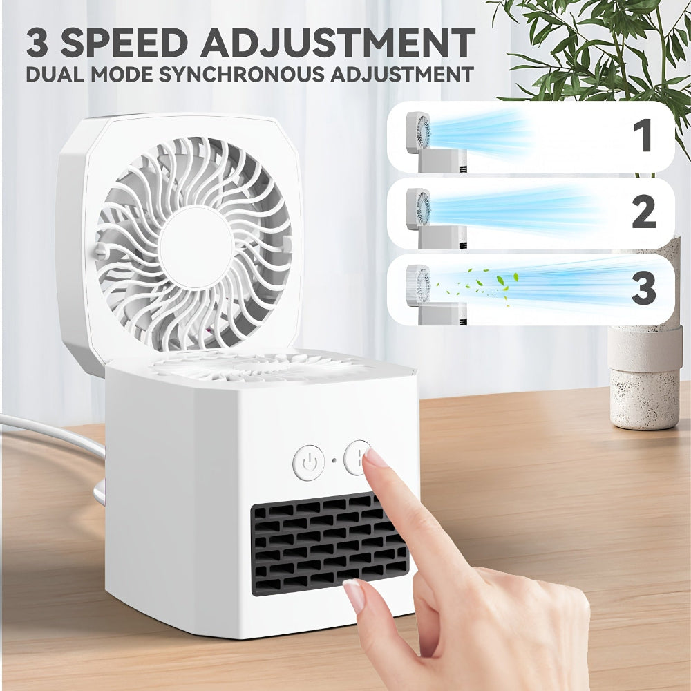 Efficient All-Season Heater And Cooling Fan For Year-Round Comfort