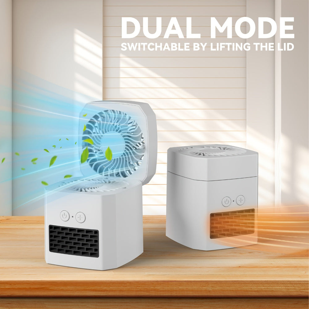 Efficient All-Season Heater And Cooling Fan For Year-Round Comfort