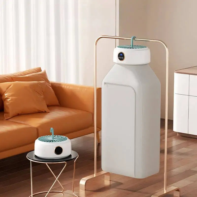Tragbarer elektrischer Kleider­trockner mit Schnell­trocknungs­technologie, faltbar und platzsparend