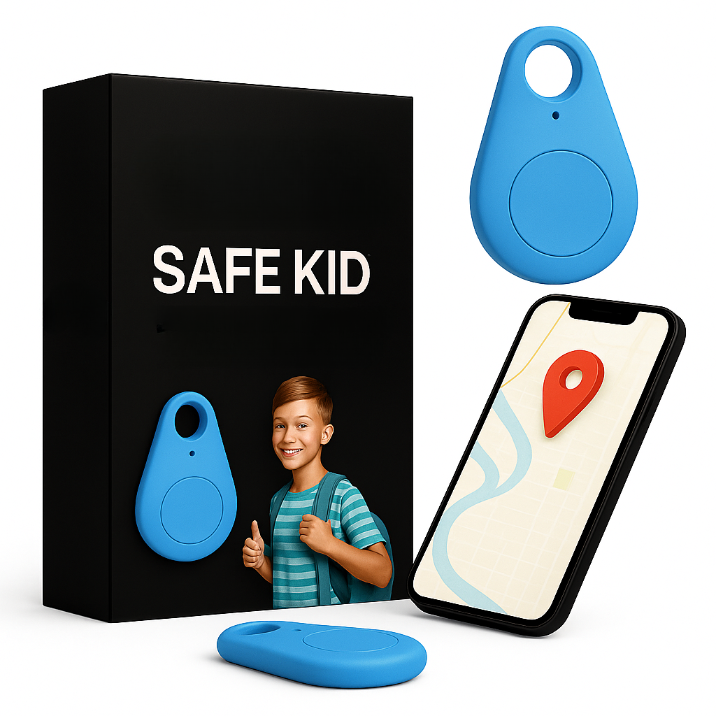 Rastreador GPS para Crianças com Localização em Tempo Real e Alertas SOS à Prova de Água
