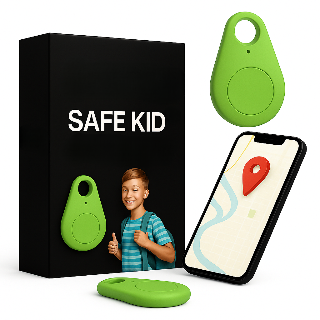 Rastreador GPS para Crianças com Localização em Tempo Real e Alertas SOS à Prova de Água