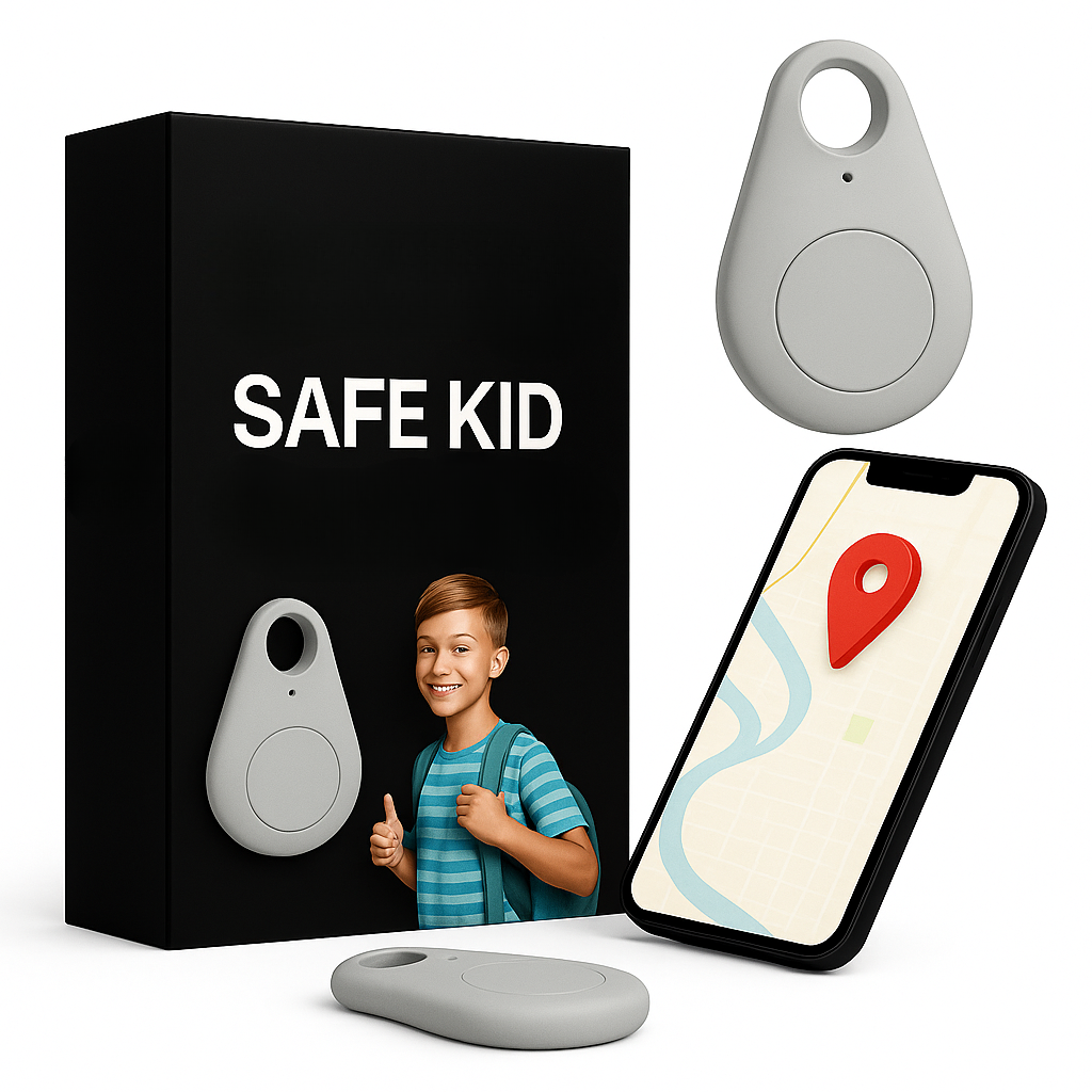 Rastreador GPS para Crianças com Localização em Tempo Real e Alertas SOS à Prova de Água