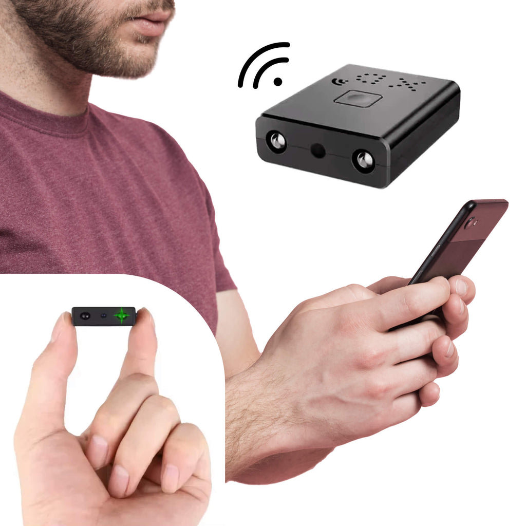 Mini 1080P bezpečnostní kamera s nočním viděním a detekcí pohybu