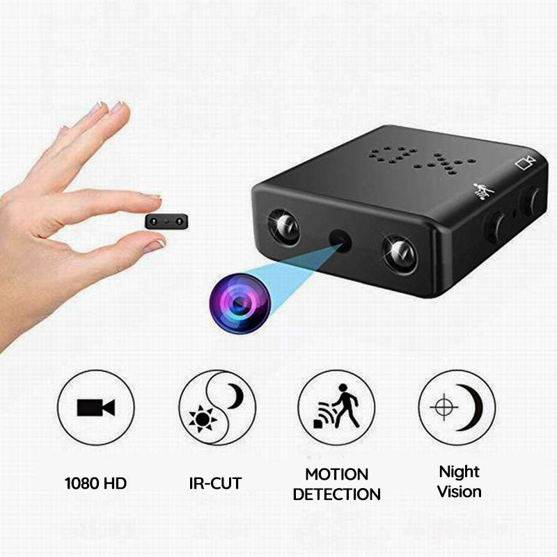 Mini 1080P bezpečnostní kamera s nočním viděním a detekcí pohybu