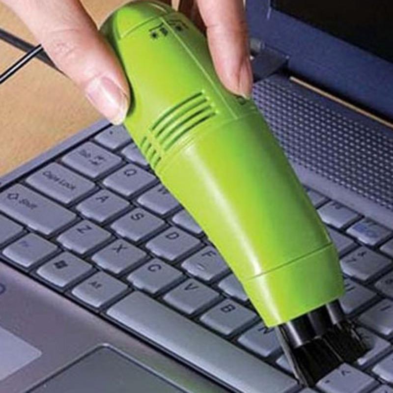 Aspirapolvere per tastiera USB con luce LED per elettronica, rimozione polvere multiuso