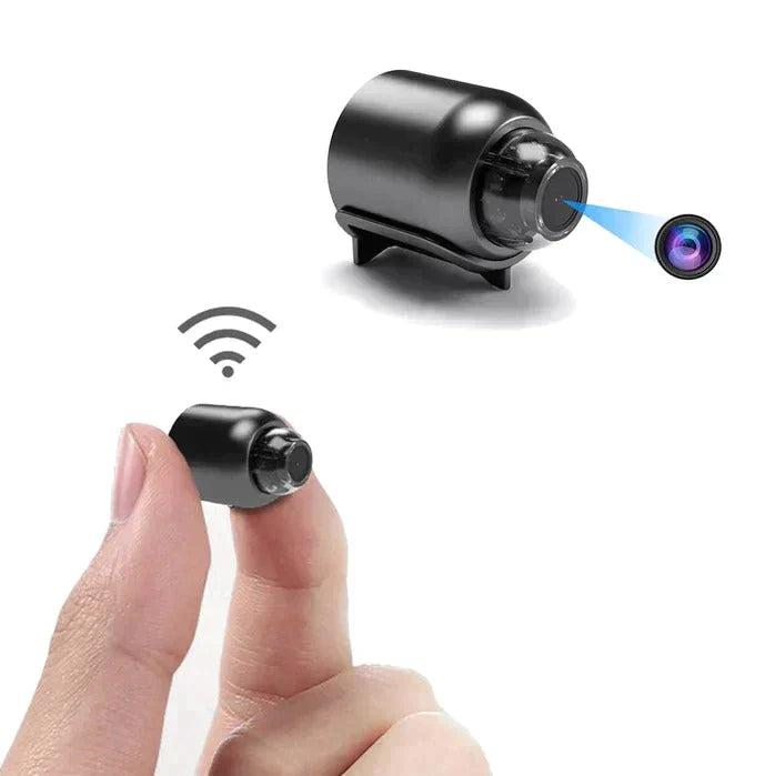Mini-WLAN-Sicherheitskamera für die Heimüberwachung mit Nachtsicht und Bewegungserkennung