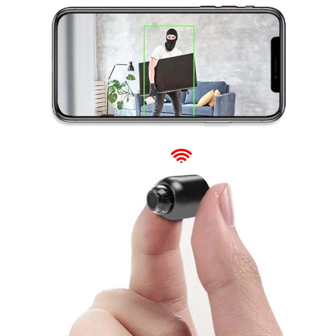 מערכת מצלמת אבטחה אלחוטית פנימית 1080P עם ראיית לילה למעקב ביתי