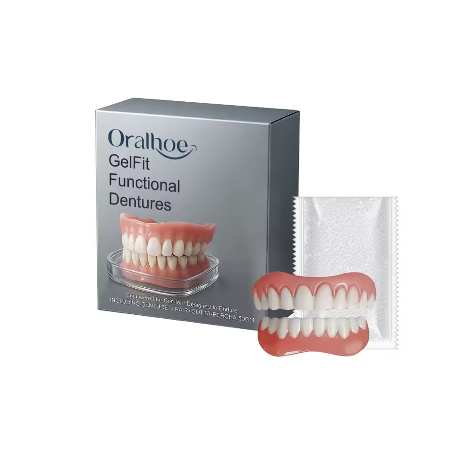 Natural Look Complete Dentures Set With Custom Fit For All Day Comfort And Confidence