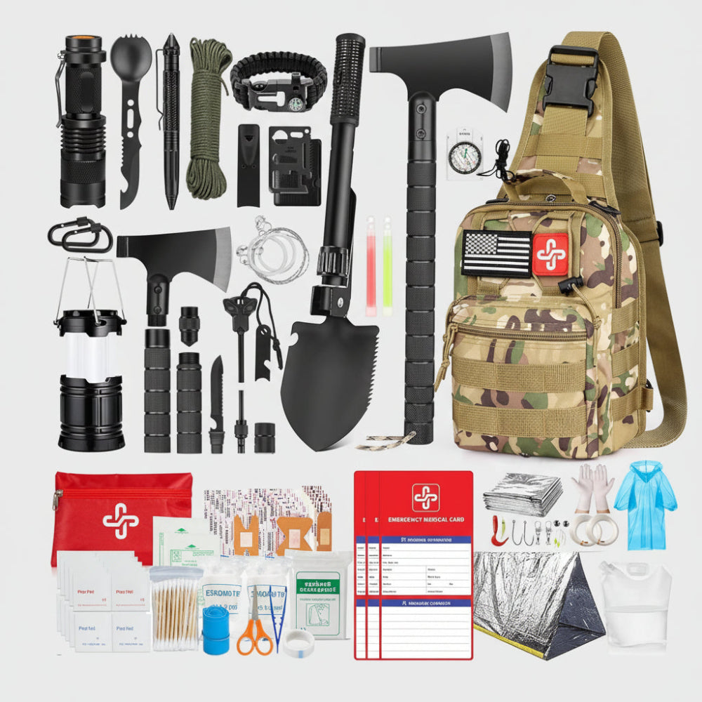 All-In-One 262-Piece Survival Kit For Disaster Readiness - Ormexis