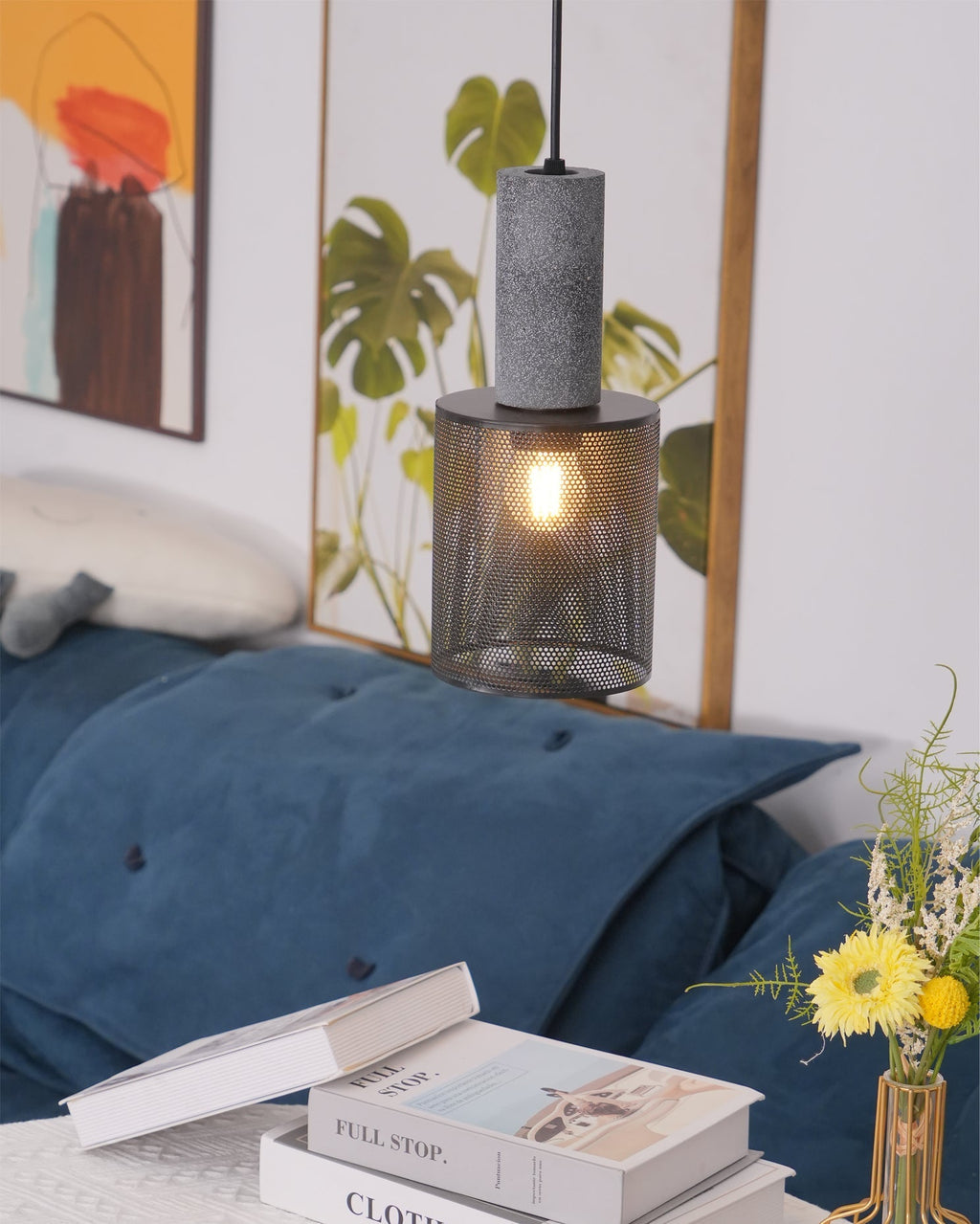 Mesh Cylinder Pendant Light | Ormexis