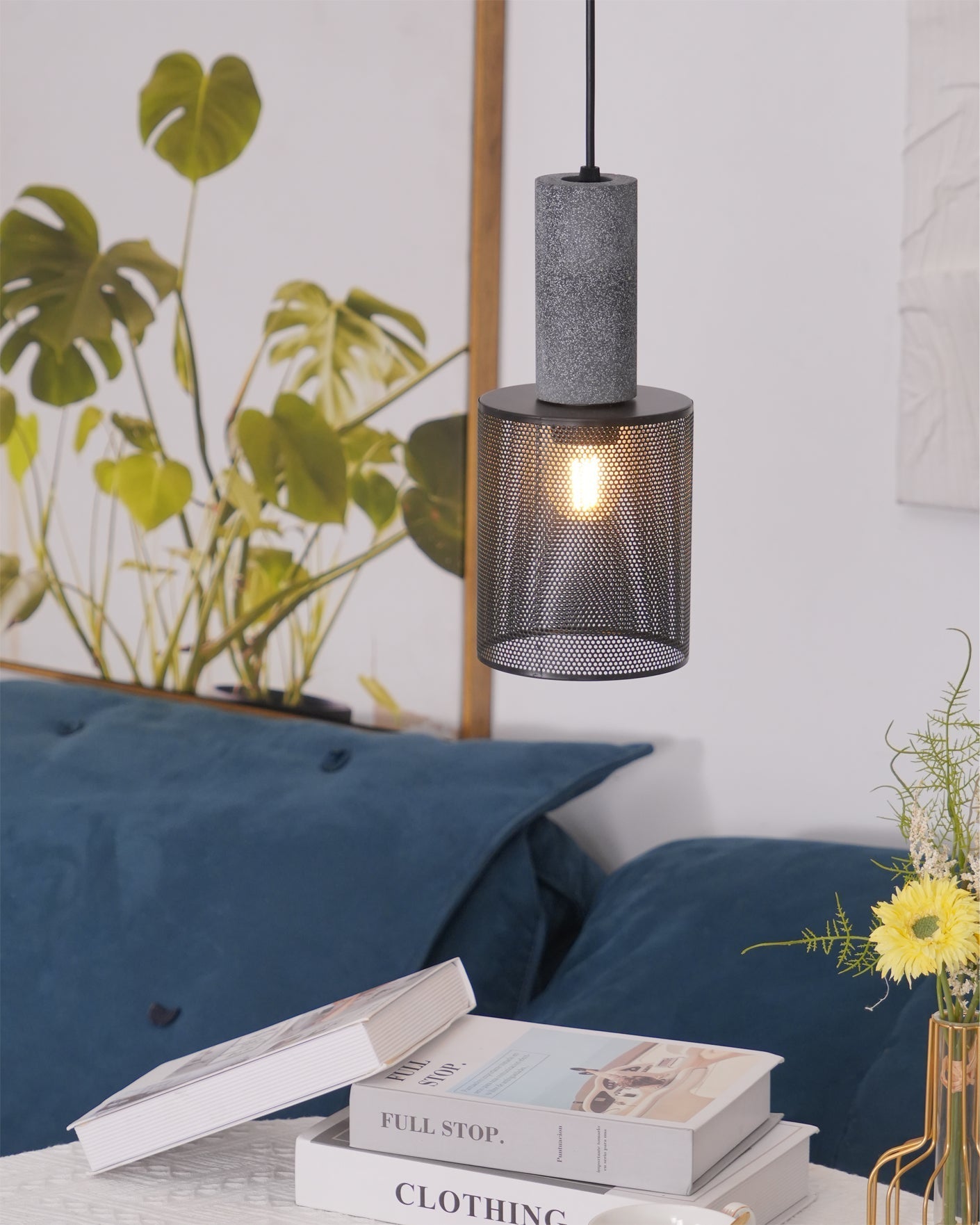 Mesh Cylinder Pendant Light | Ormexis