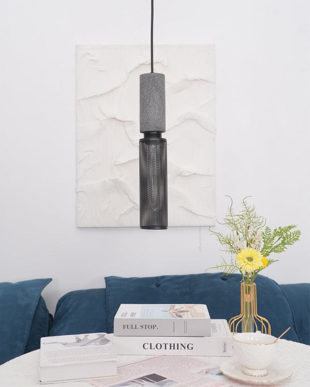 Mesh Cylinder Pendant Light | Ormexis