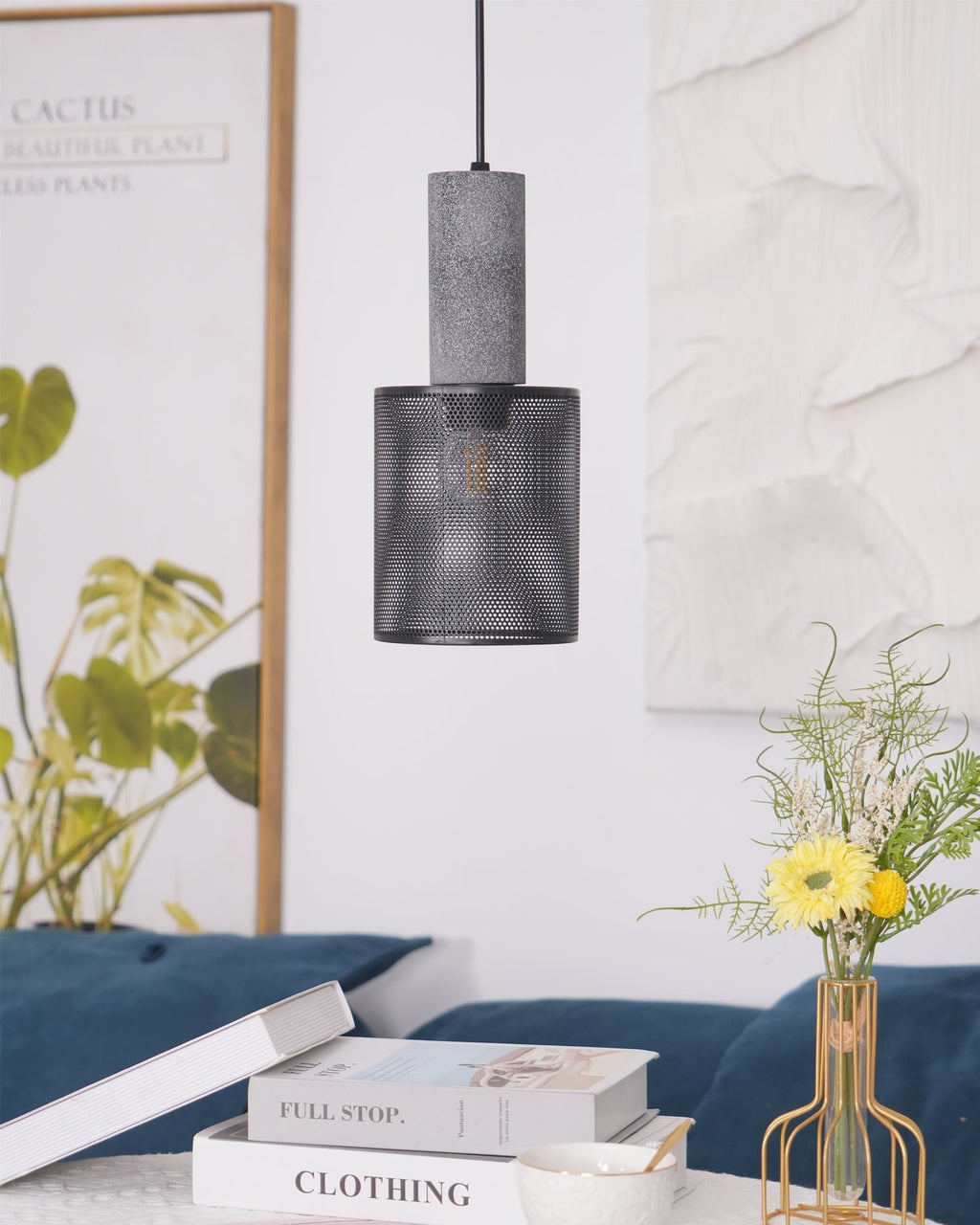 Mesh Cylinder Pendant Light | Ormexis