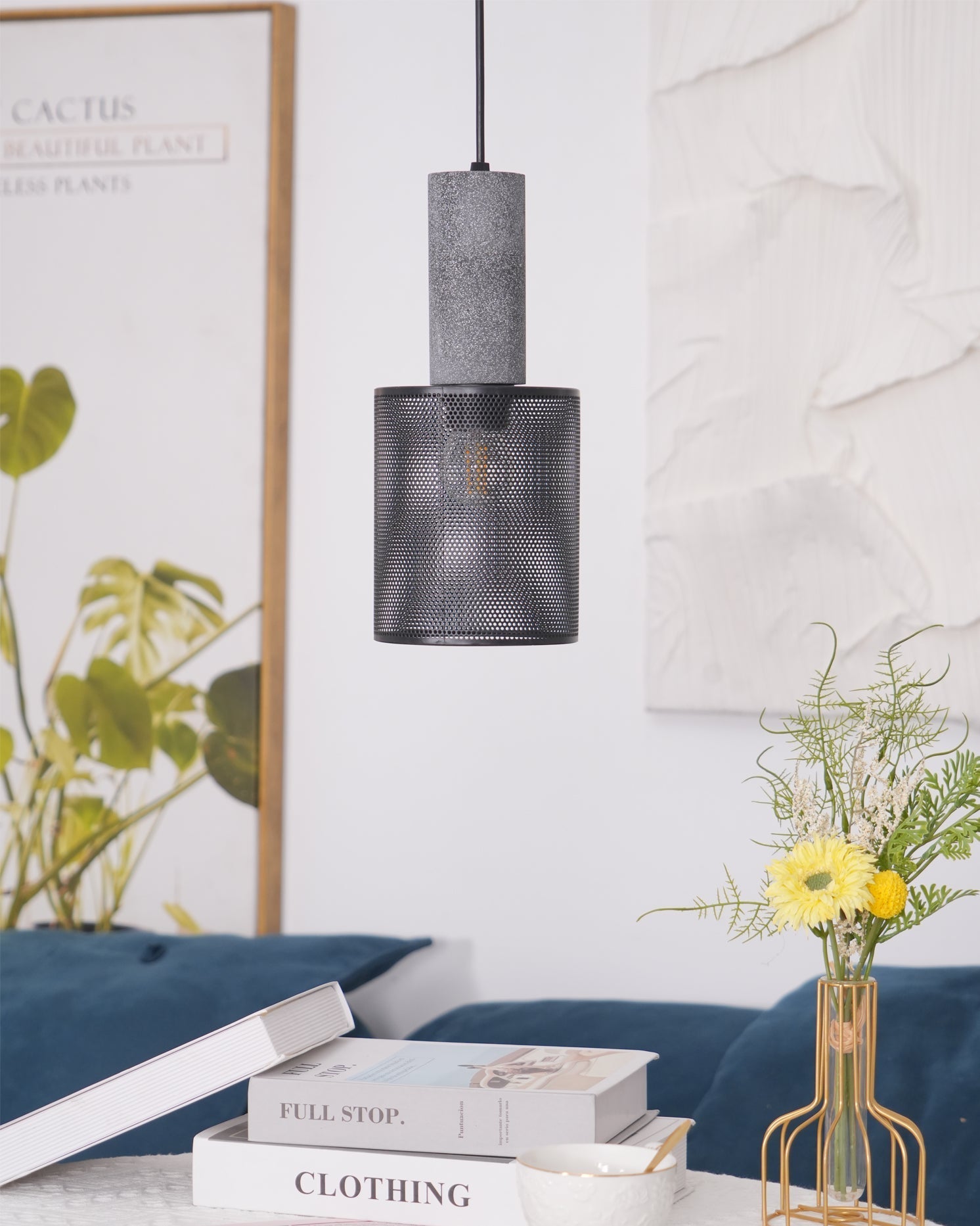 Mesh Cylinder Pendant Light | Ormexis