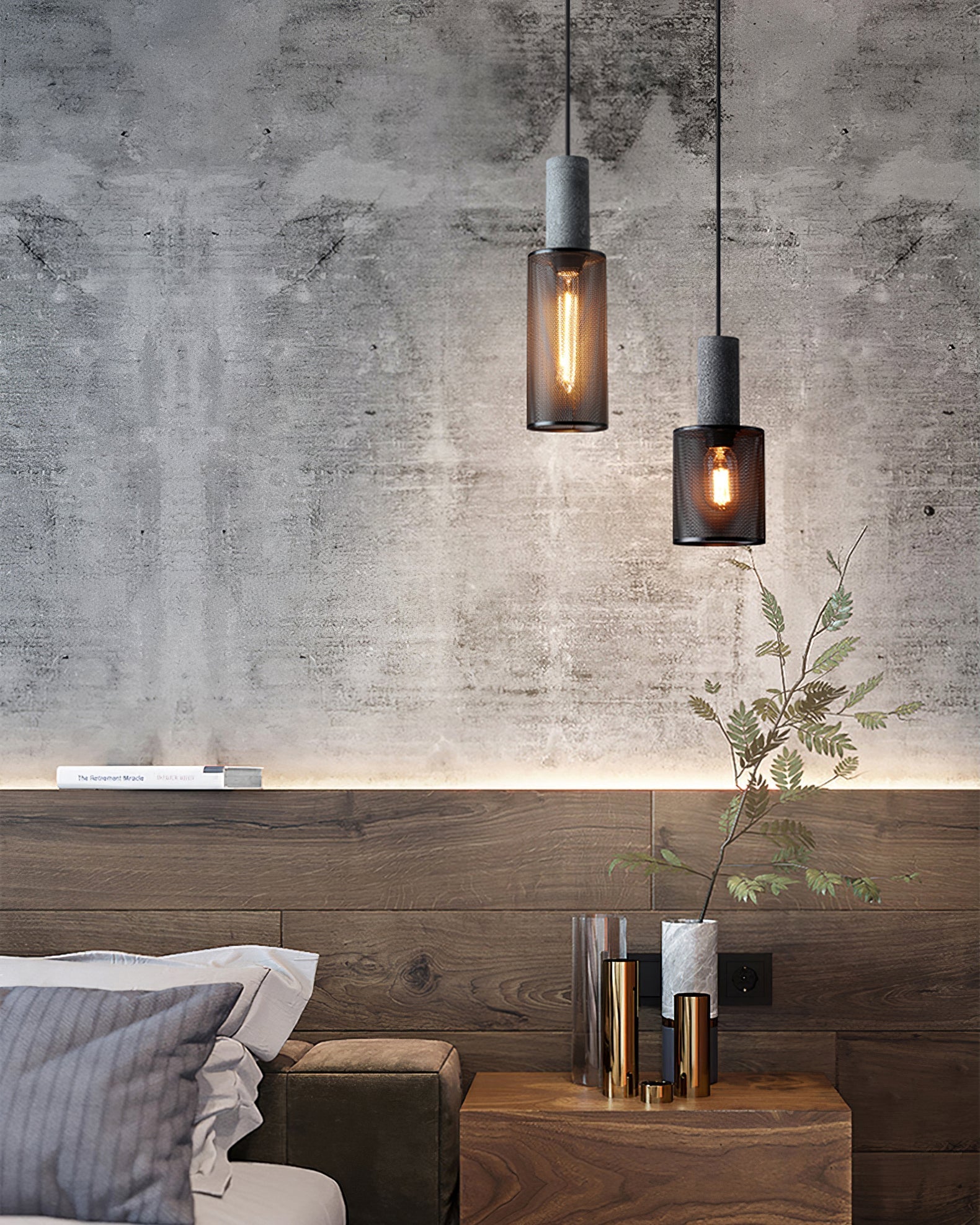 Mesh Cylinder Pendant Light | Ormexis
