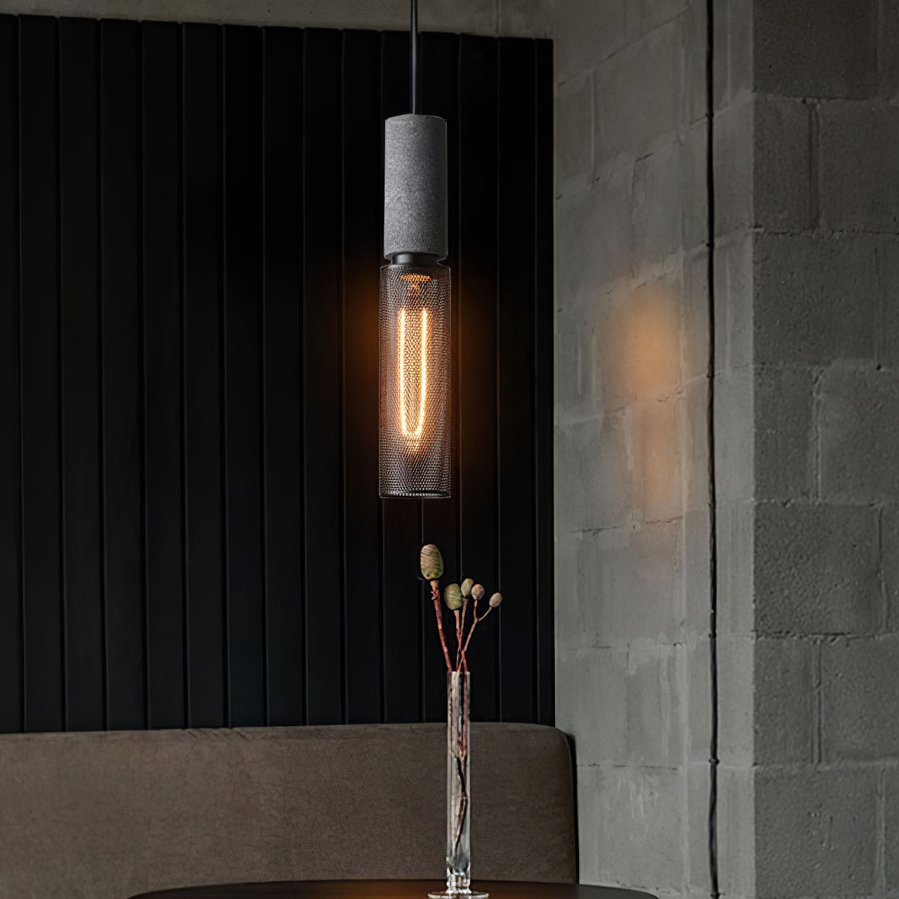 Mesh Cylinder Pendant Light | Ormexis