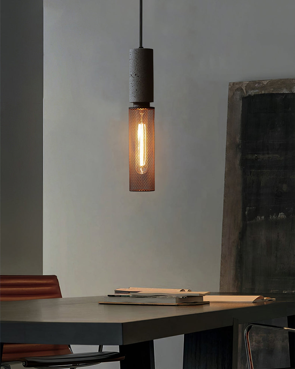 Mesh Cylinder Pendant Light | Ormexis