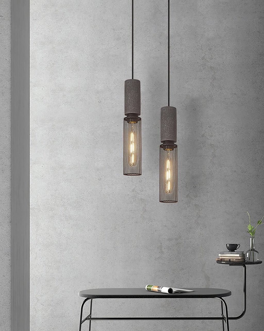Mesh Cylinder Pendant Light | Ormexis