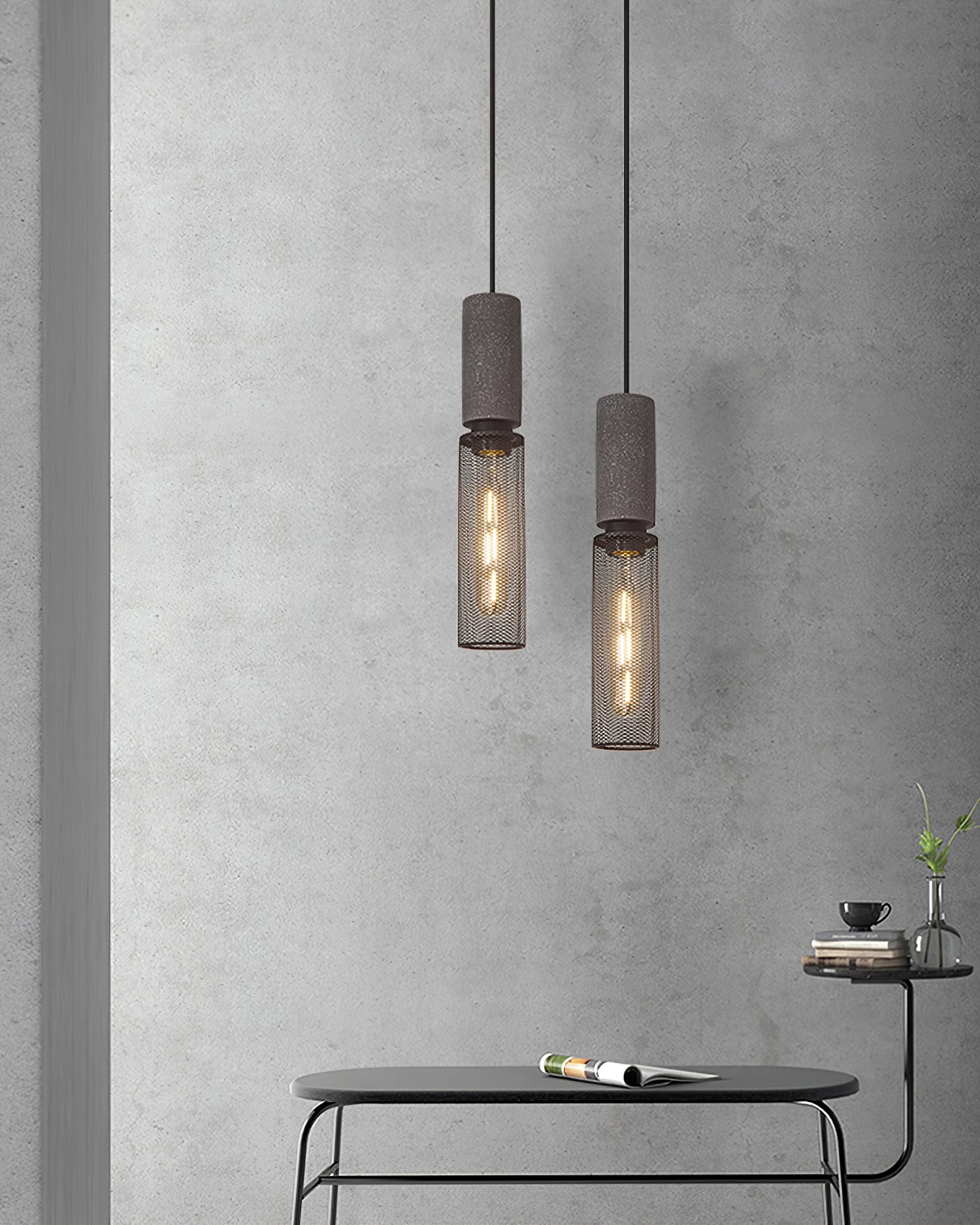 Mesh Cylinder Pendant Light | Ormexis