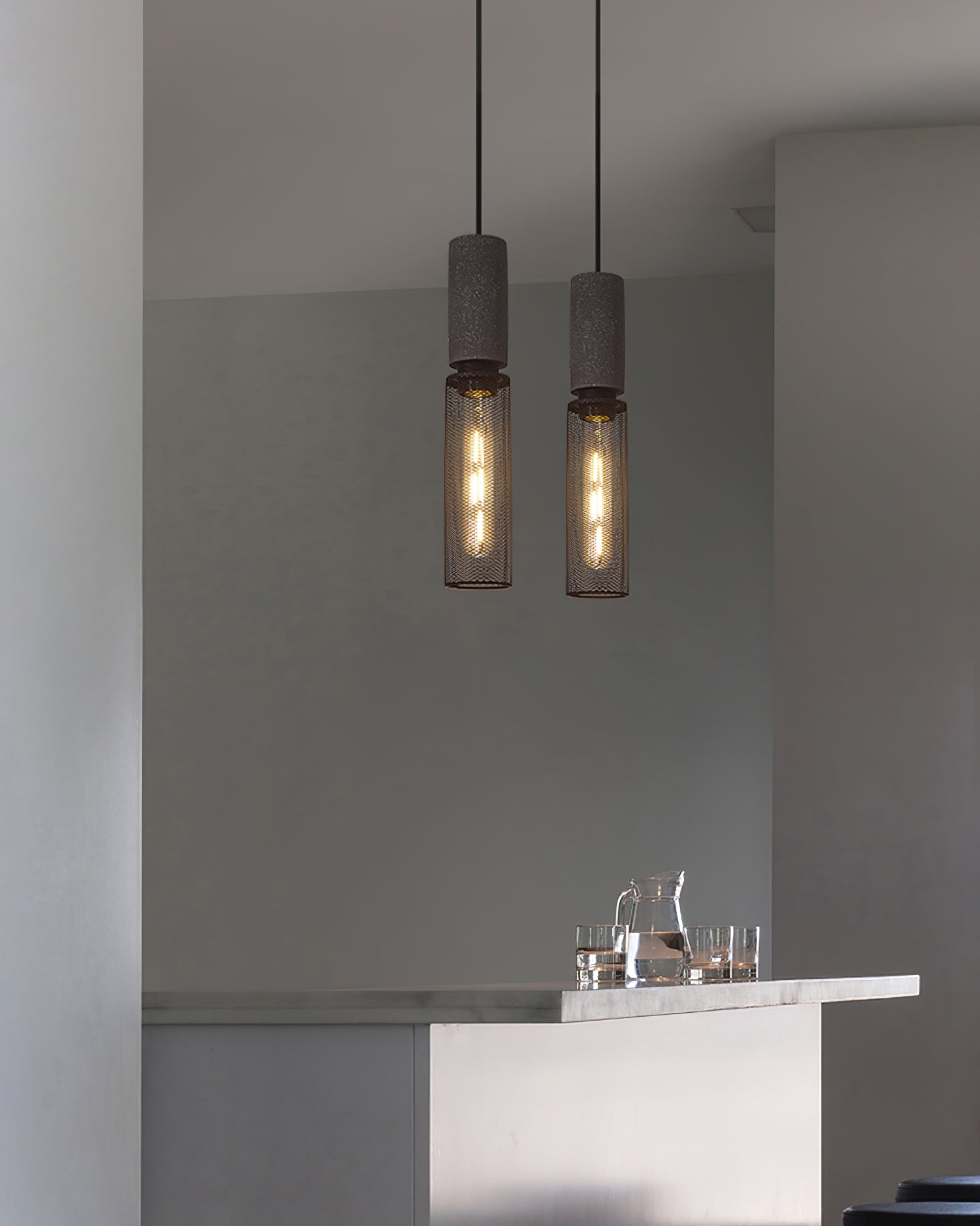 Mesh Cylinder Pendant Light | Ormexis