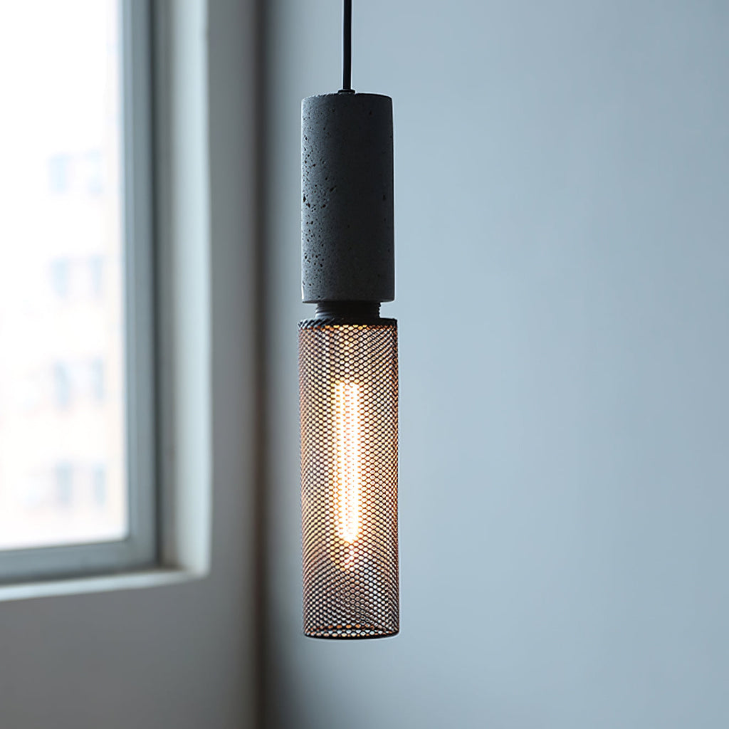 Mesh Cylinder Pendant Light | Ormexis
