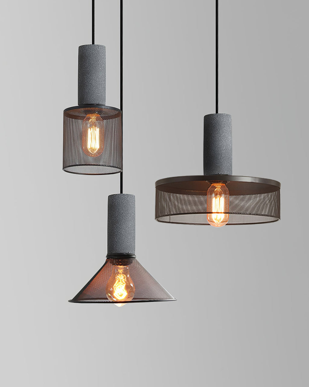 Mesh Cylinder Pendant Light | Ormexis