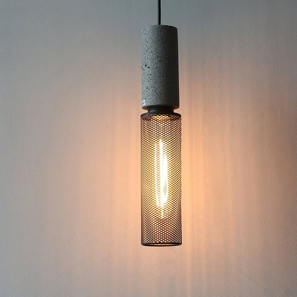 Mesh Cylinder Pendant Light | Ormexis