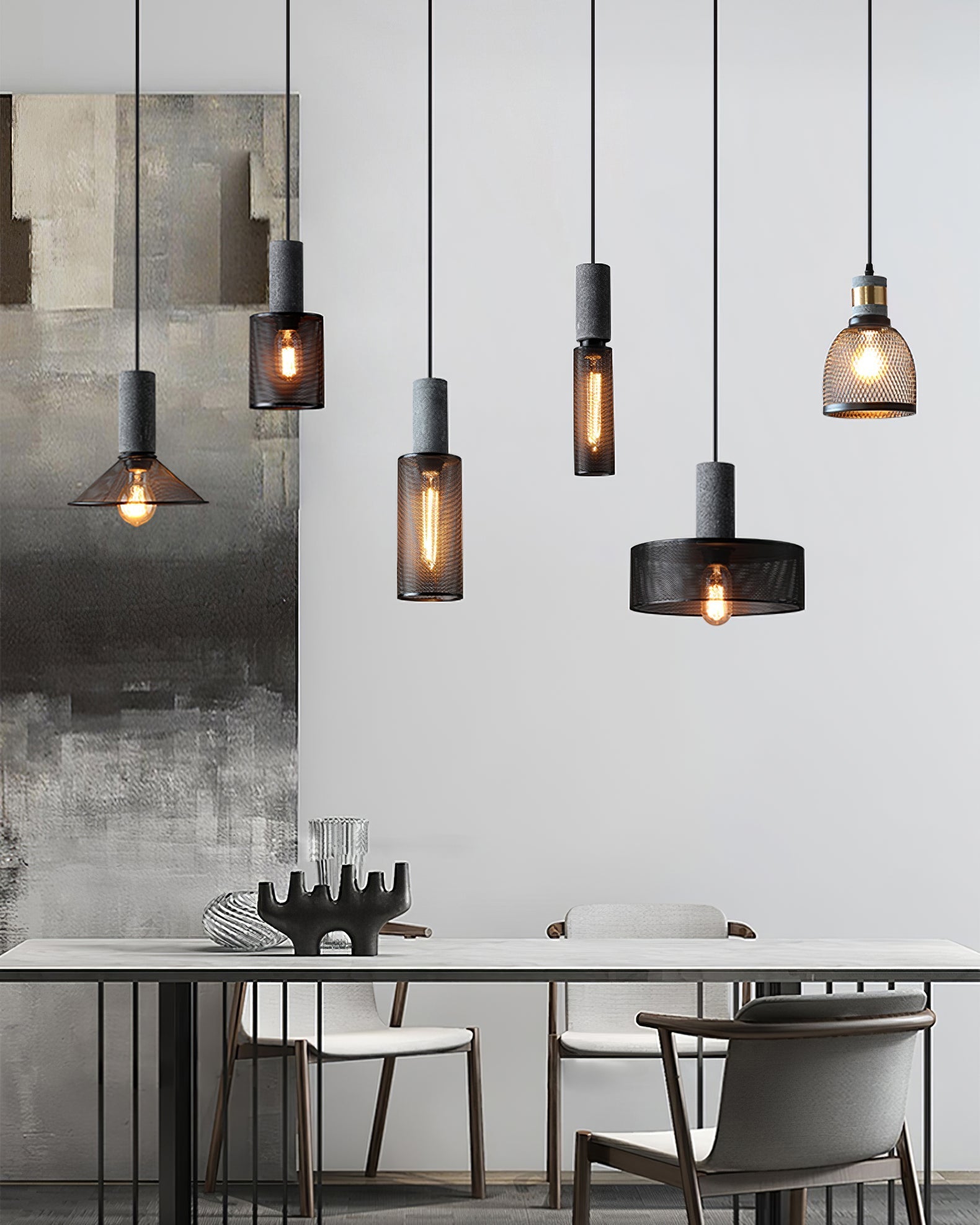 Mesh Cylinder Pendant Light | Ormexis