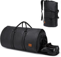 Sac de voyage étanche avec manche de vêtement et design convertible pour un emballage sans plis
