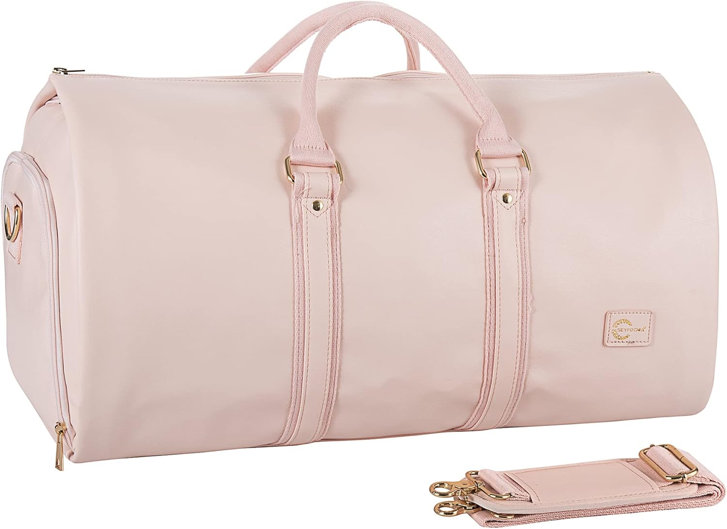 Sac de voyage étanche avec manche de vêtement et design convertible pour un emballage sans plis